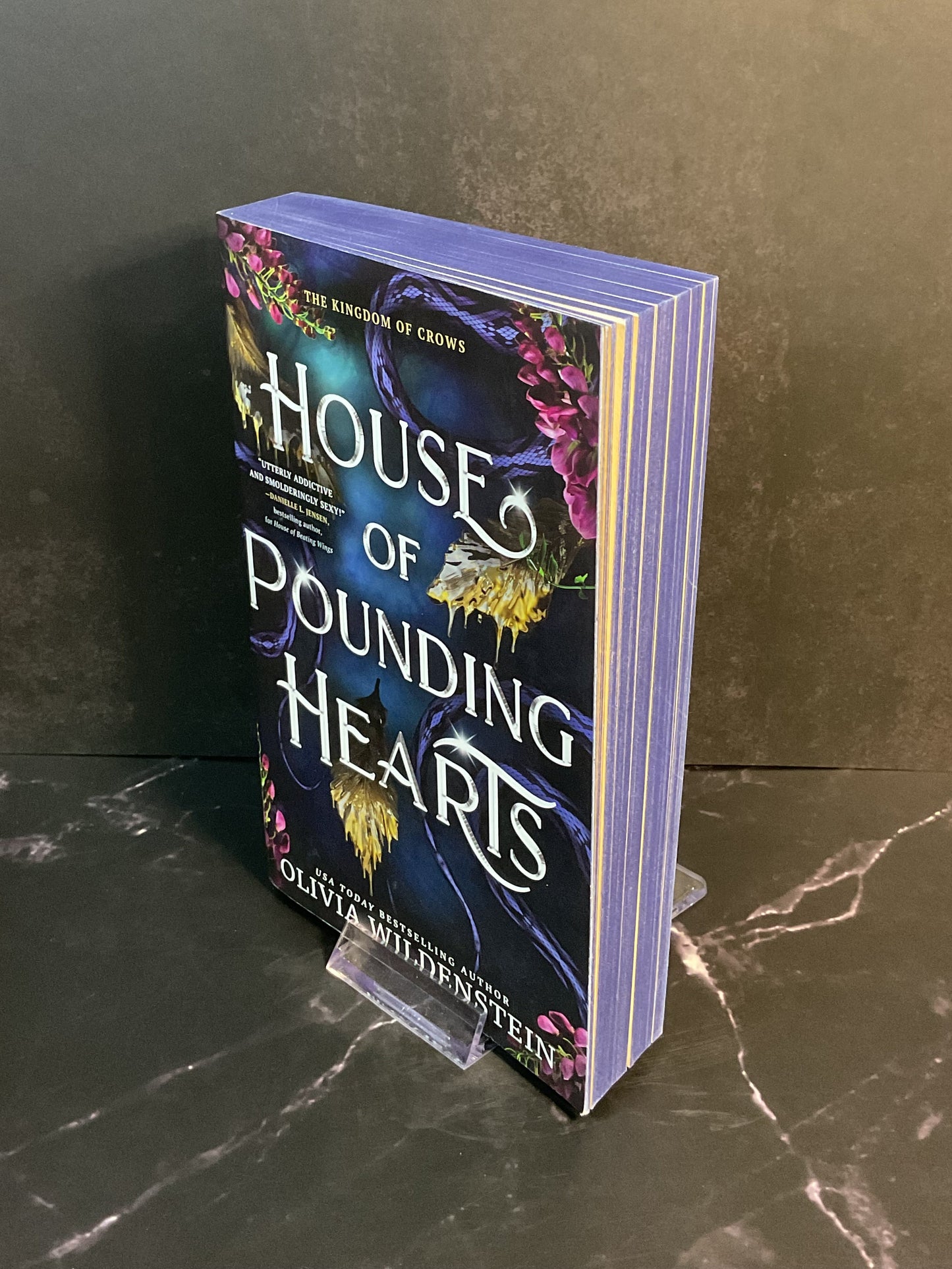 House Of Pounding Hearts sprayed edge