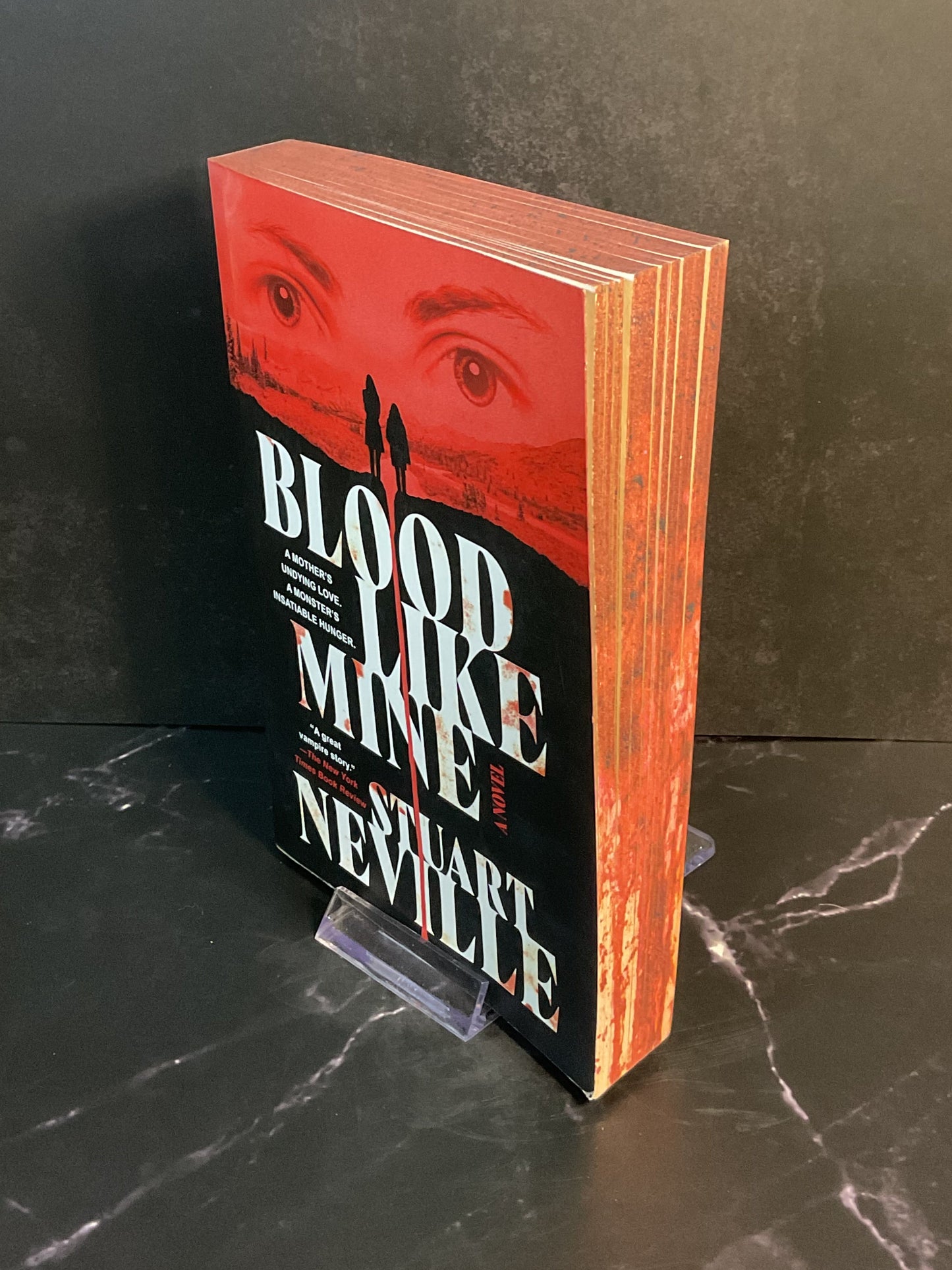 Blood Like Mine sprayed edge