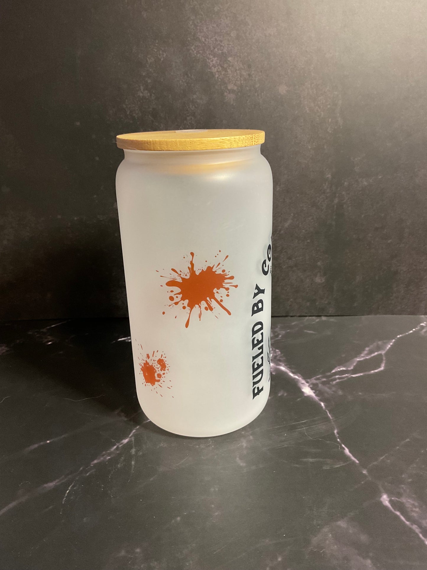 Fueled By Coffee & True Crime Tumbler