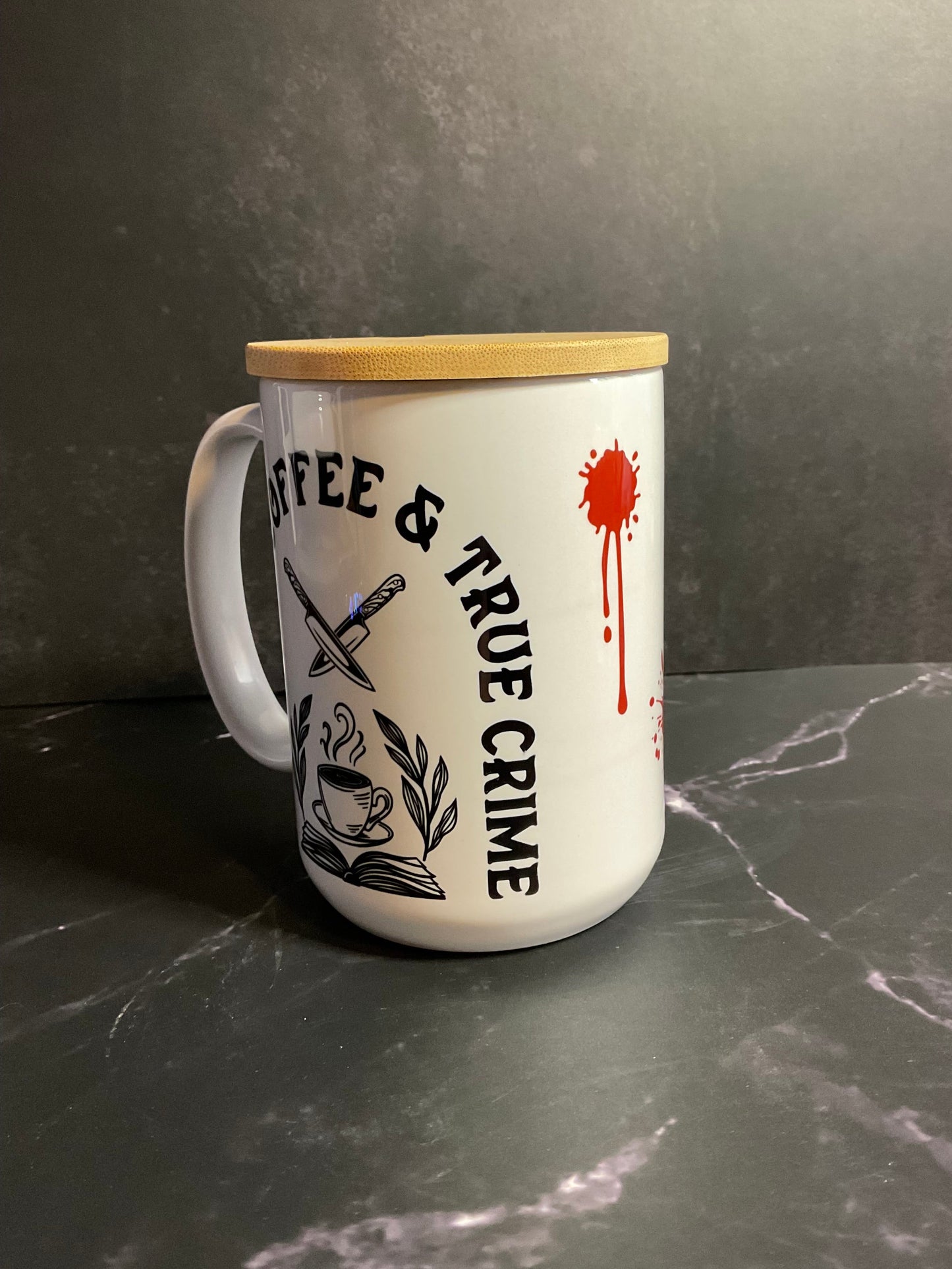 Fueled By Coffee & True Crime Mug