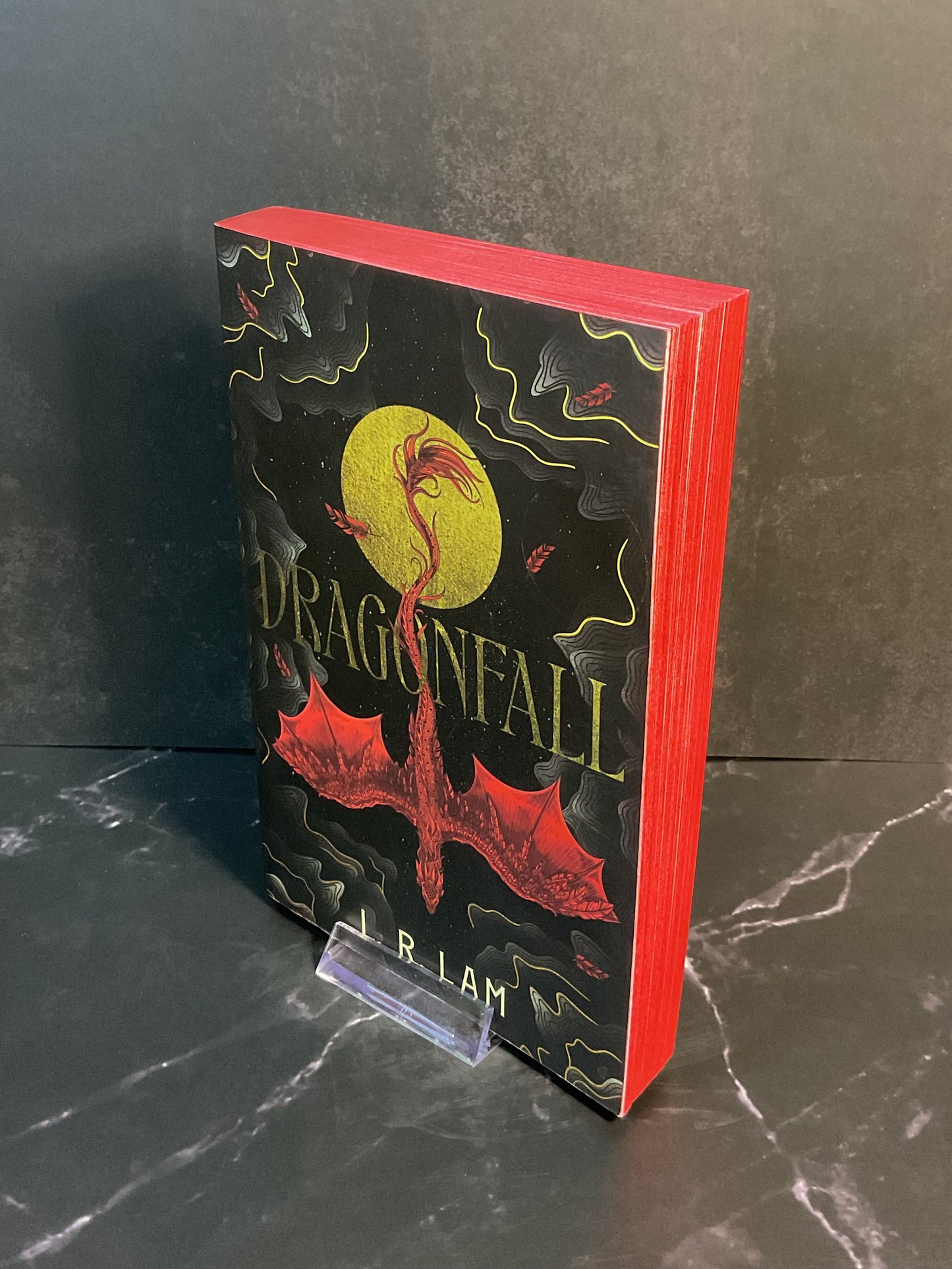 Dragonfall sprayed edge