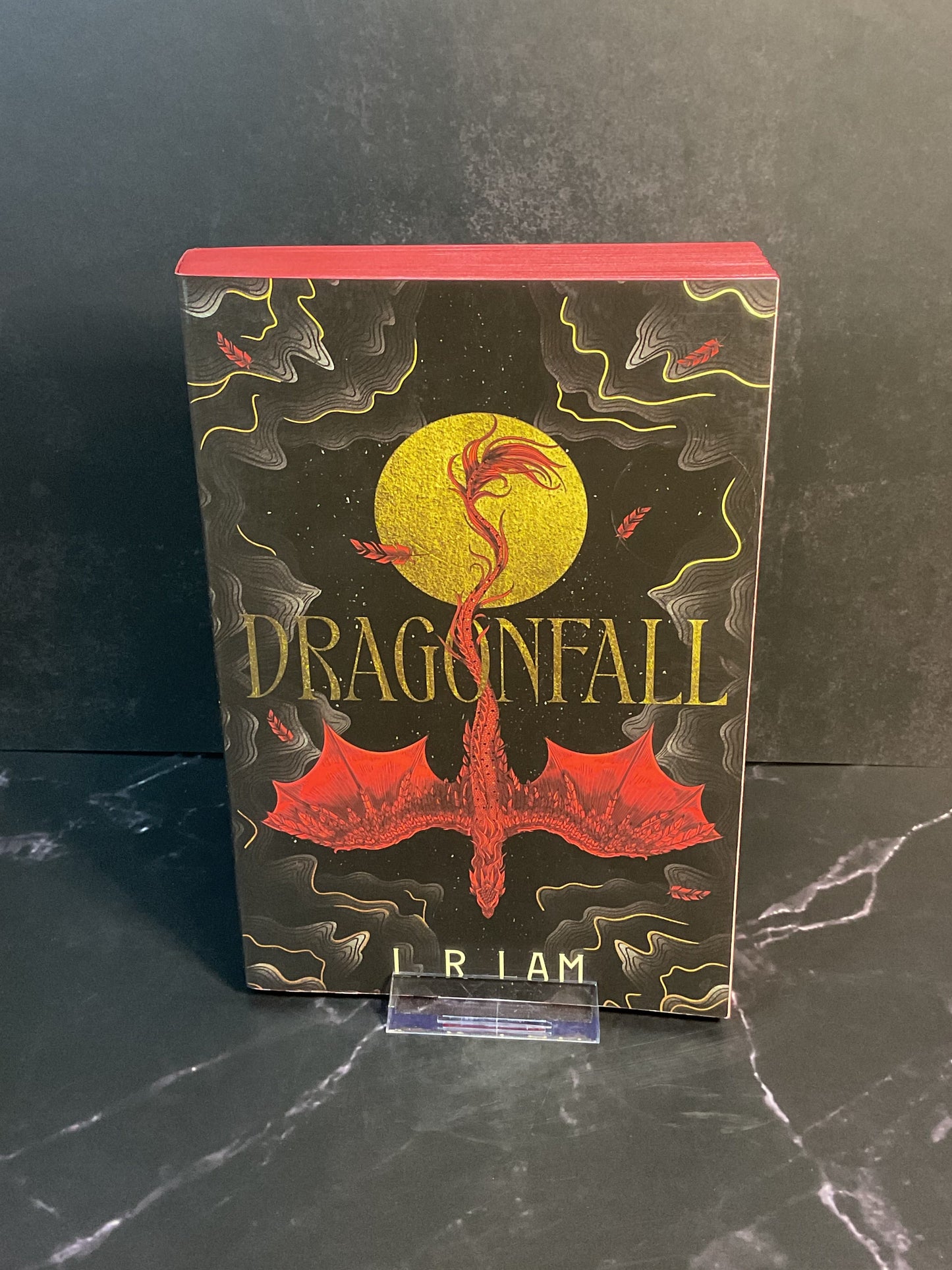 Dragonfall sprayed edge