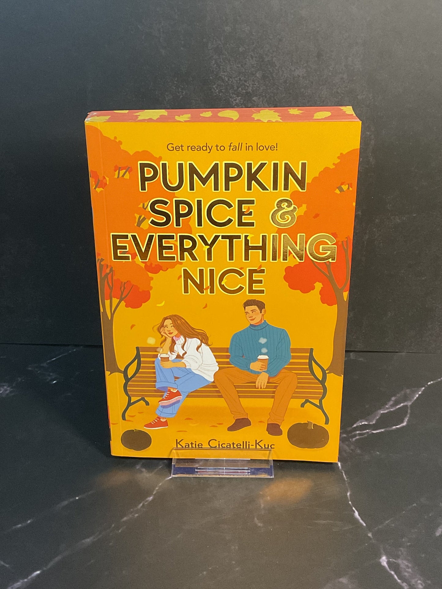 Pumpkin Spice & Everything Nice sprayed edge
