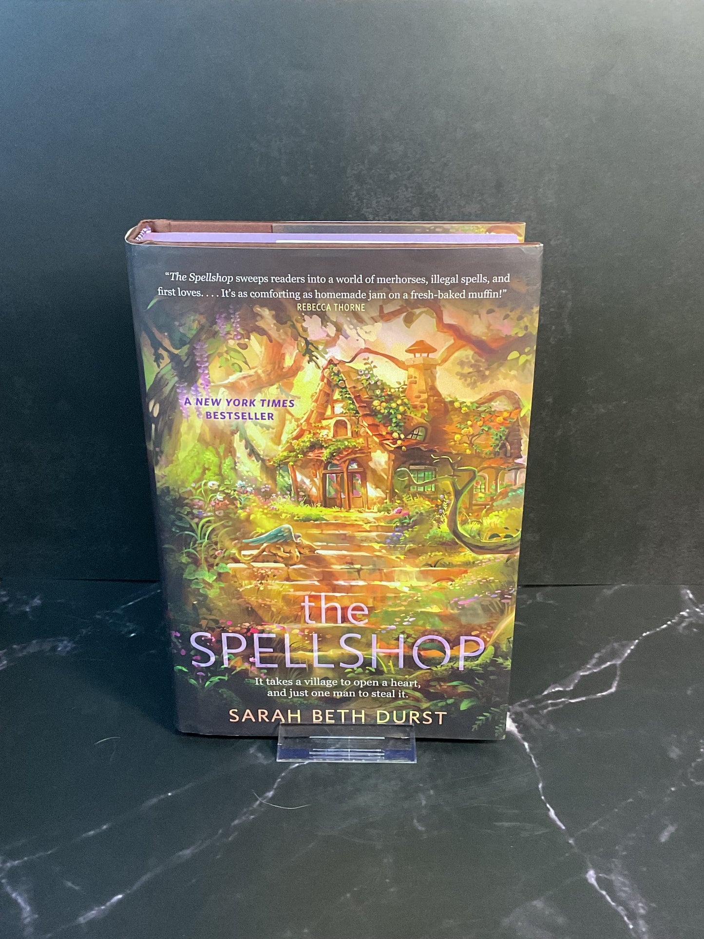 The Spellshop sprayed edge