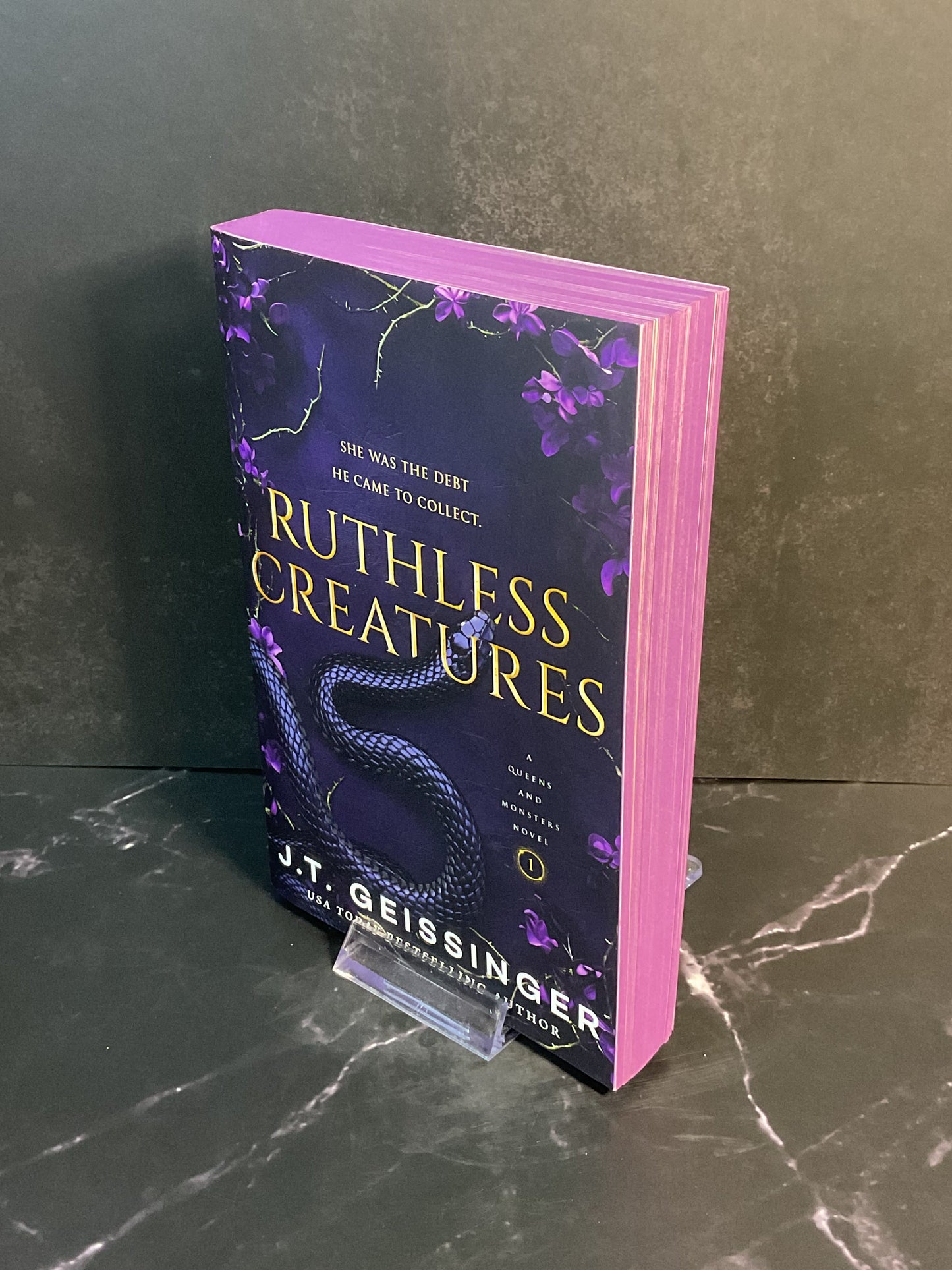 Ruthless Creatures sprayed edge