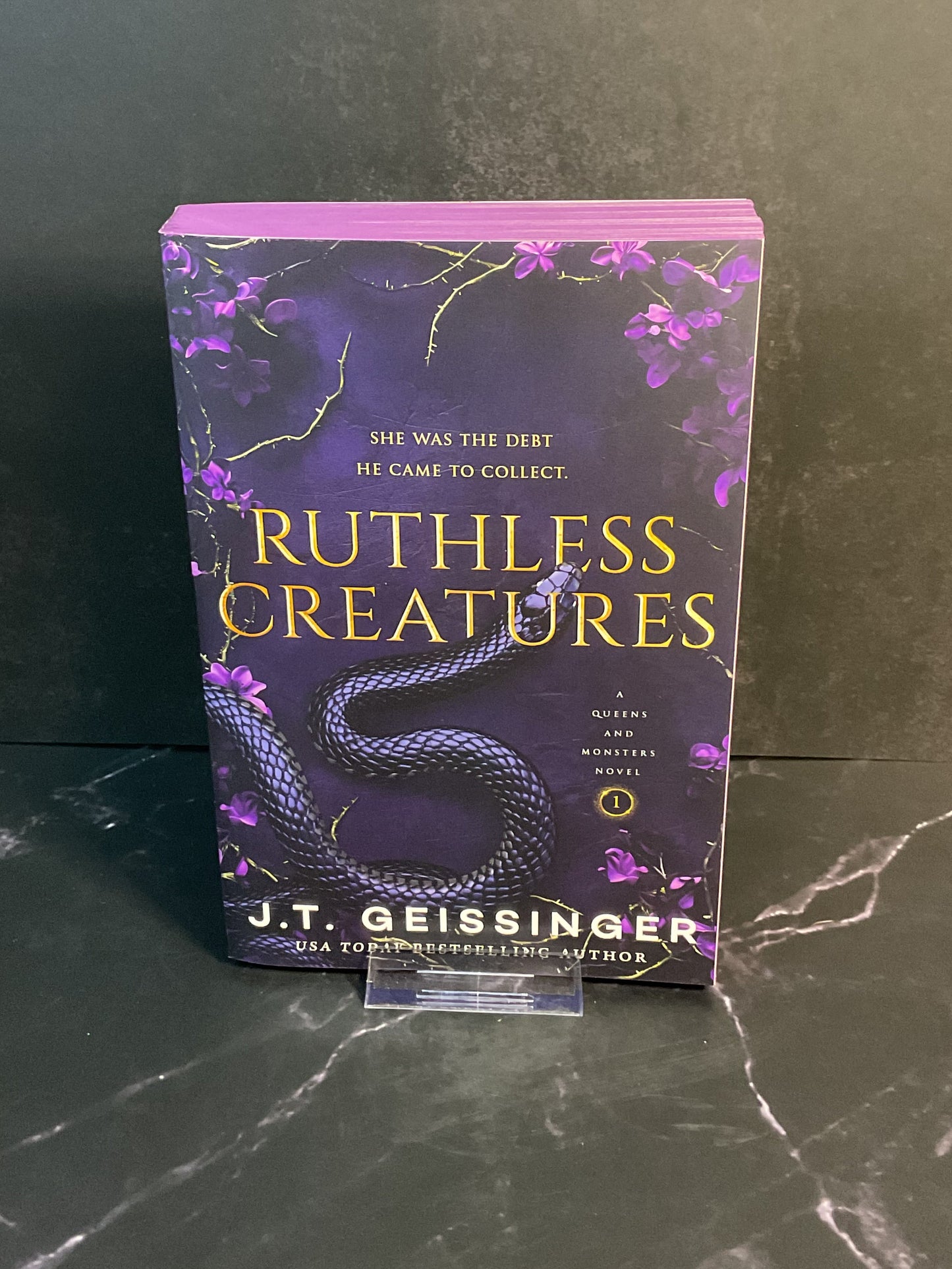 Ruthless Creatures sprayed edge