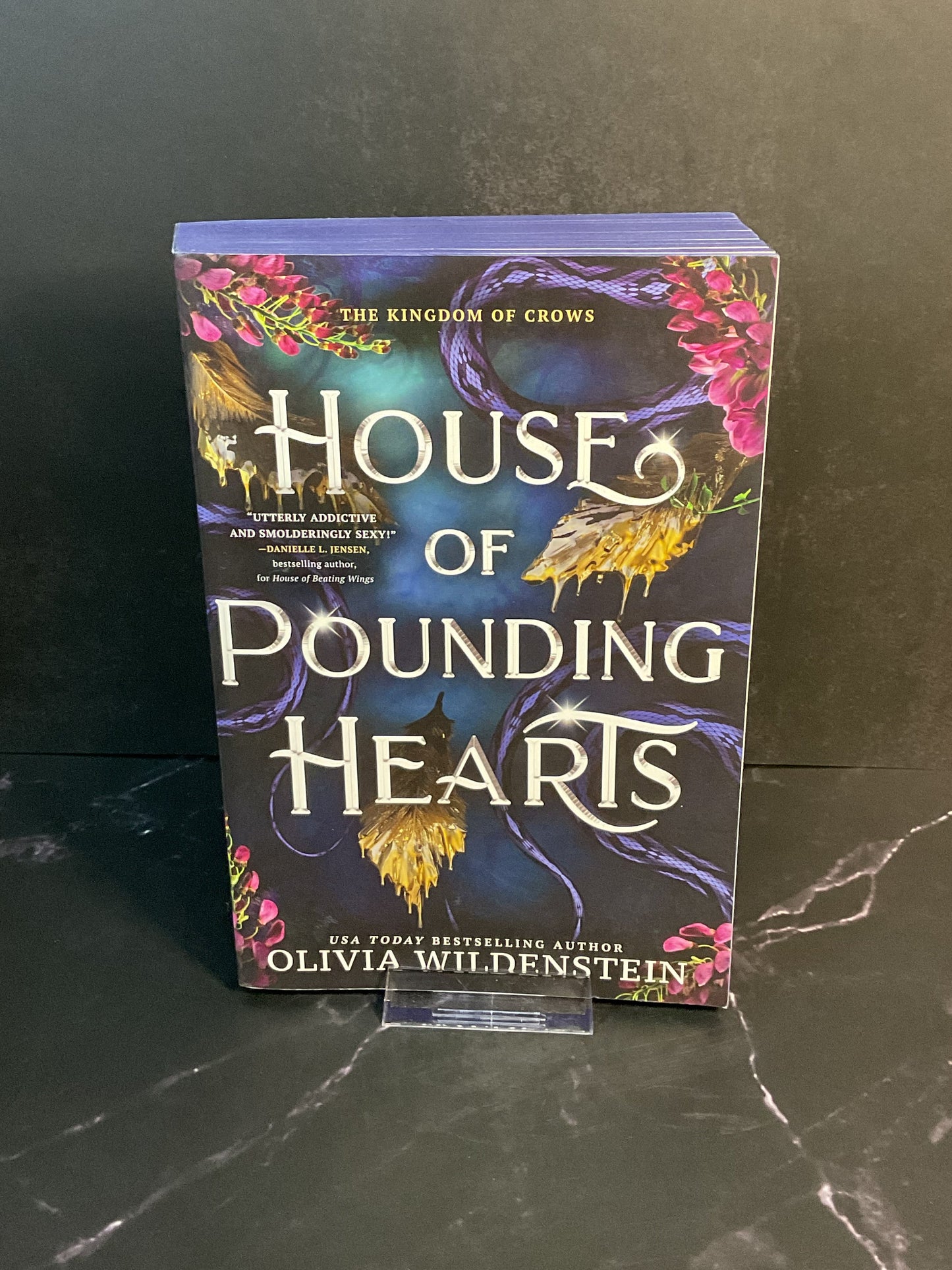 House Of Pounding Hearts sprayed edge