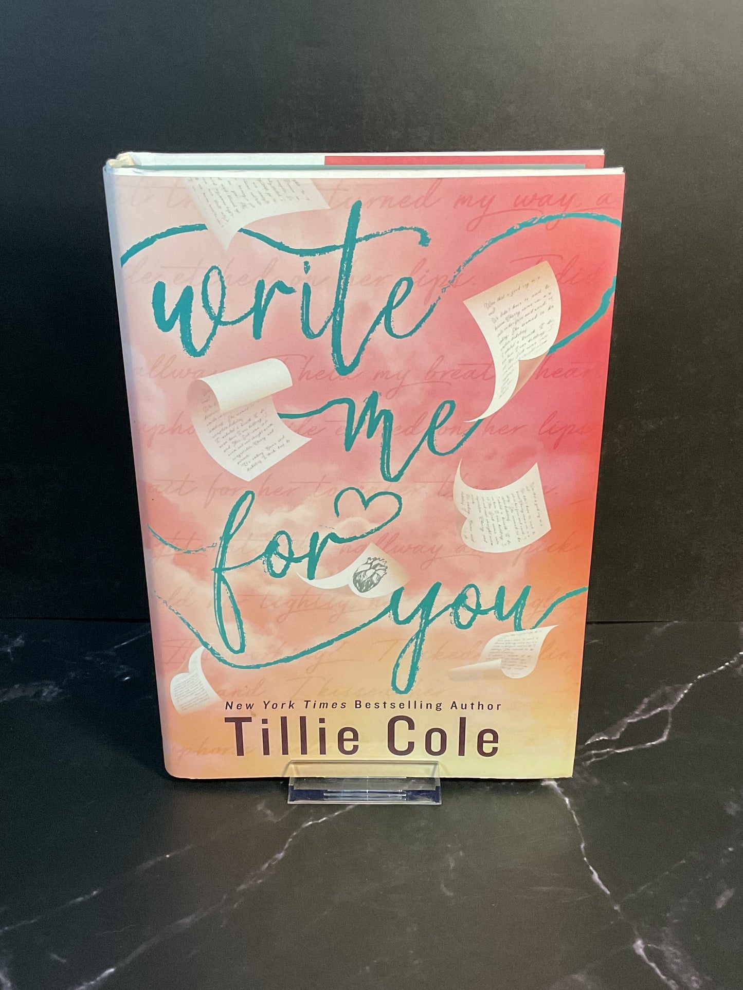Write Me For You sprayed edge