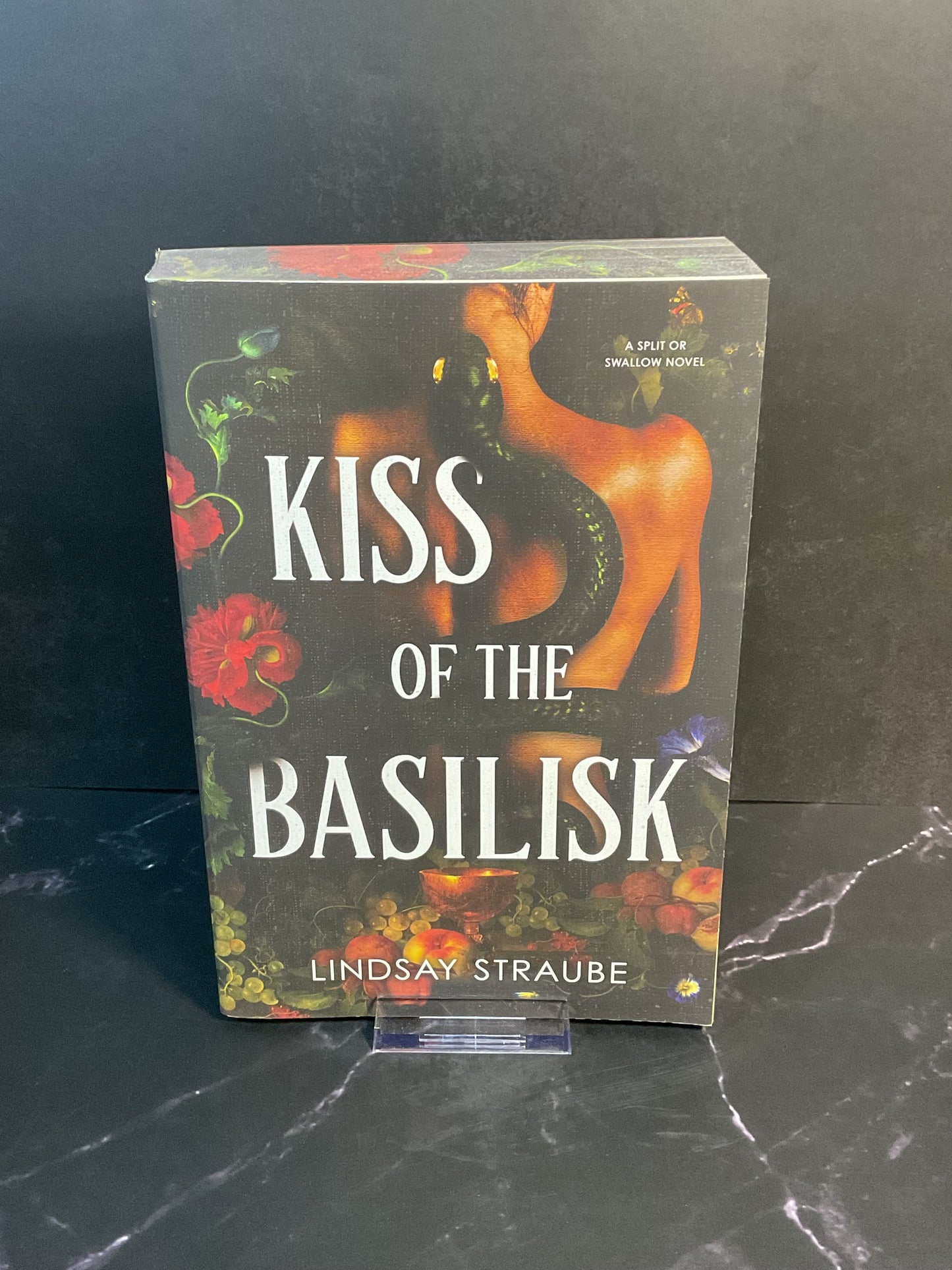 Kiss of the Basilisk sprayed edge