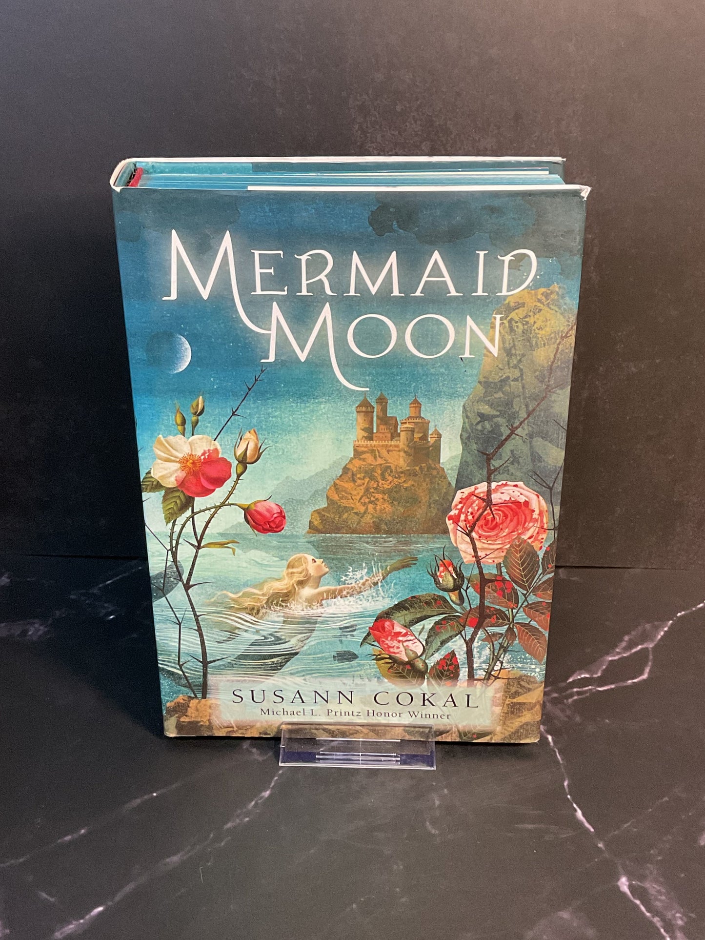 Mermaid Moon sprayed edge