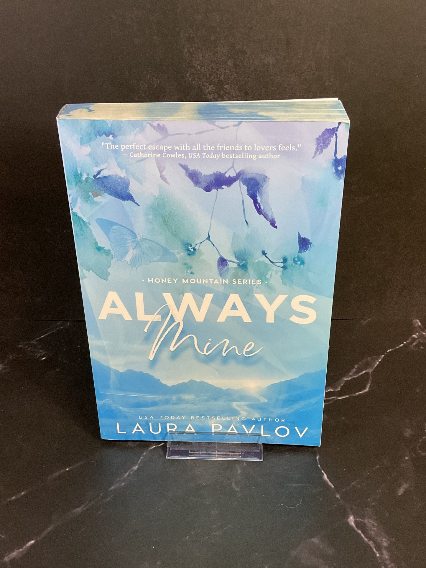 Always Mine sprayed edge