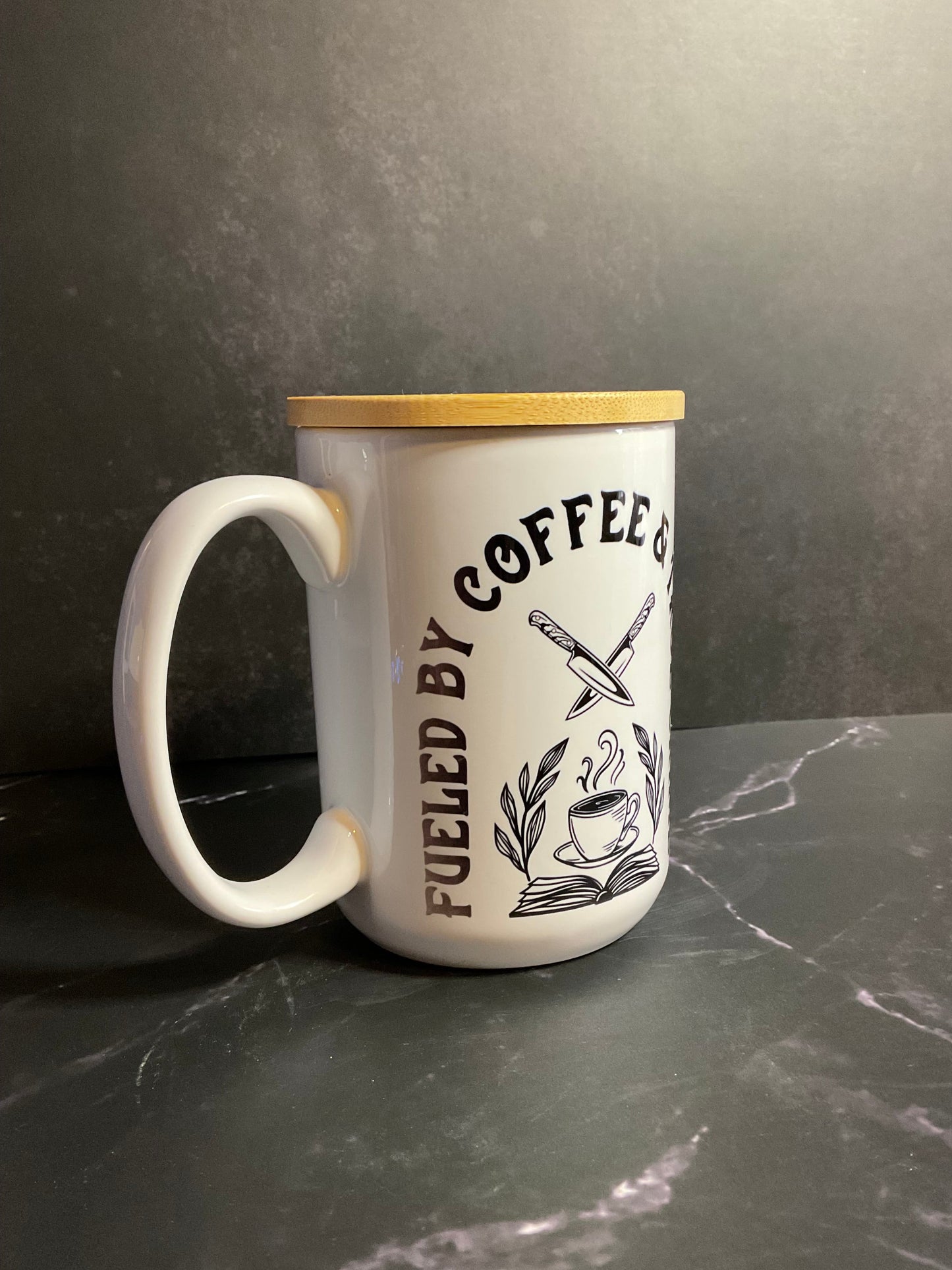 Fueled By Coffee & True Crime Mug