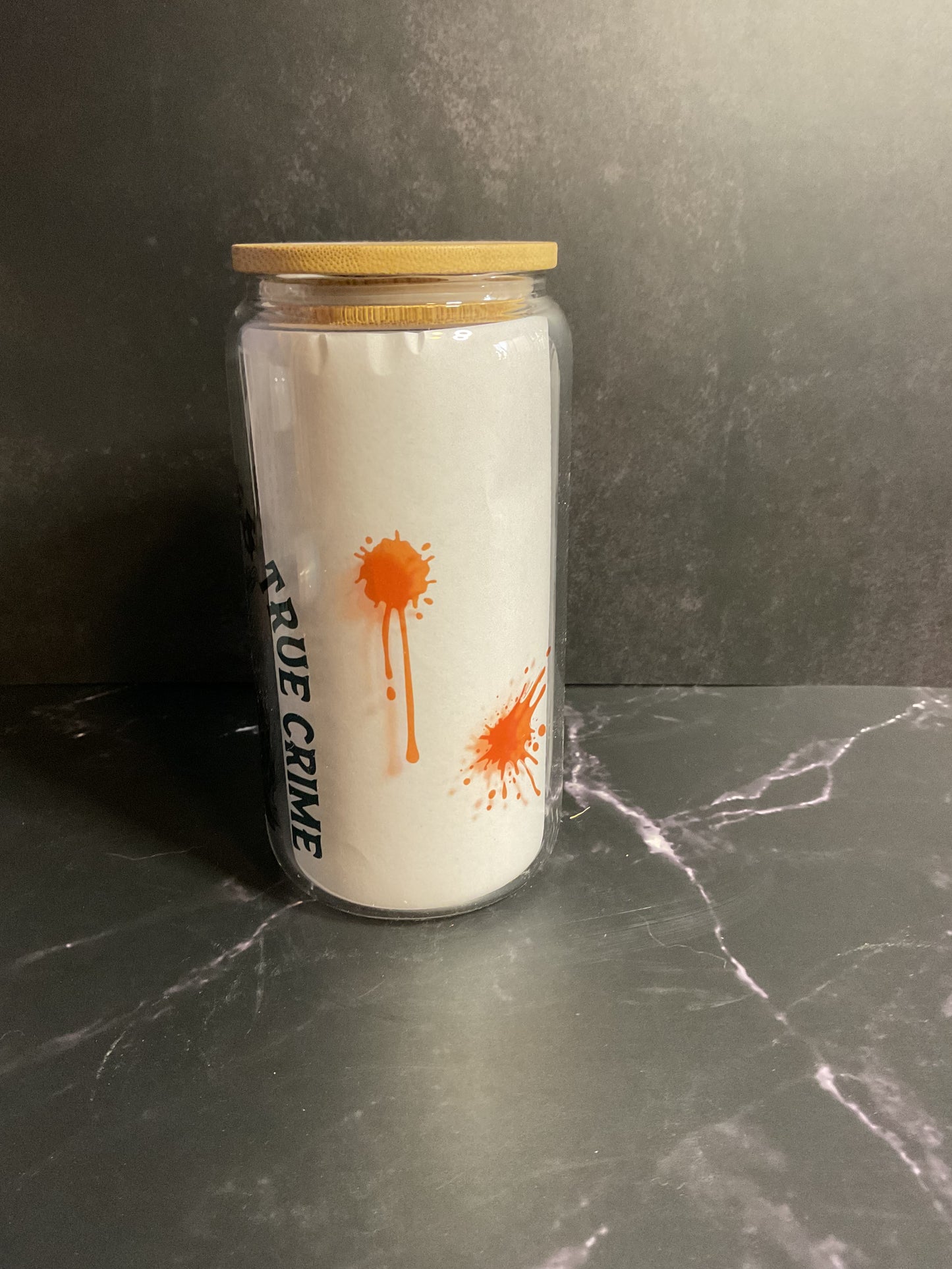 Fueled By Coffee & True Crime Tumbler