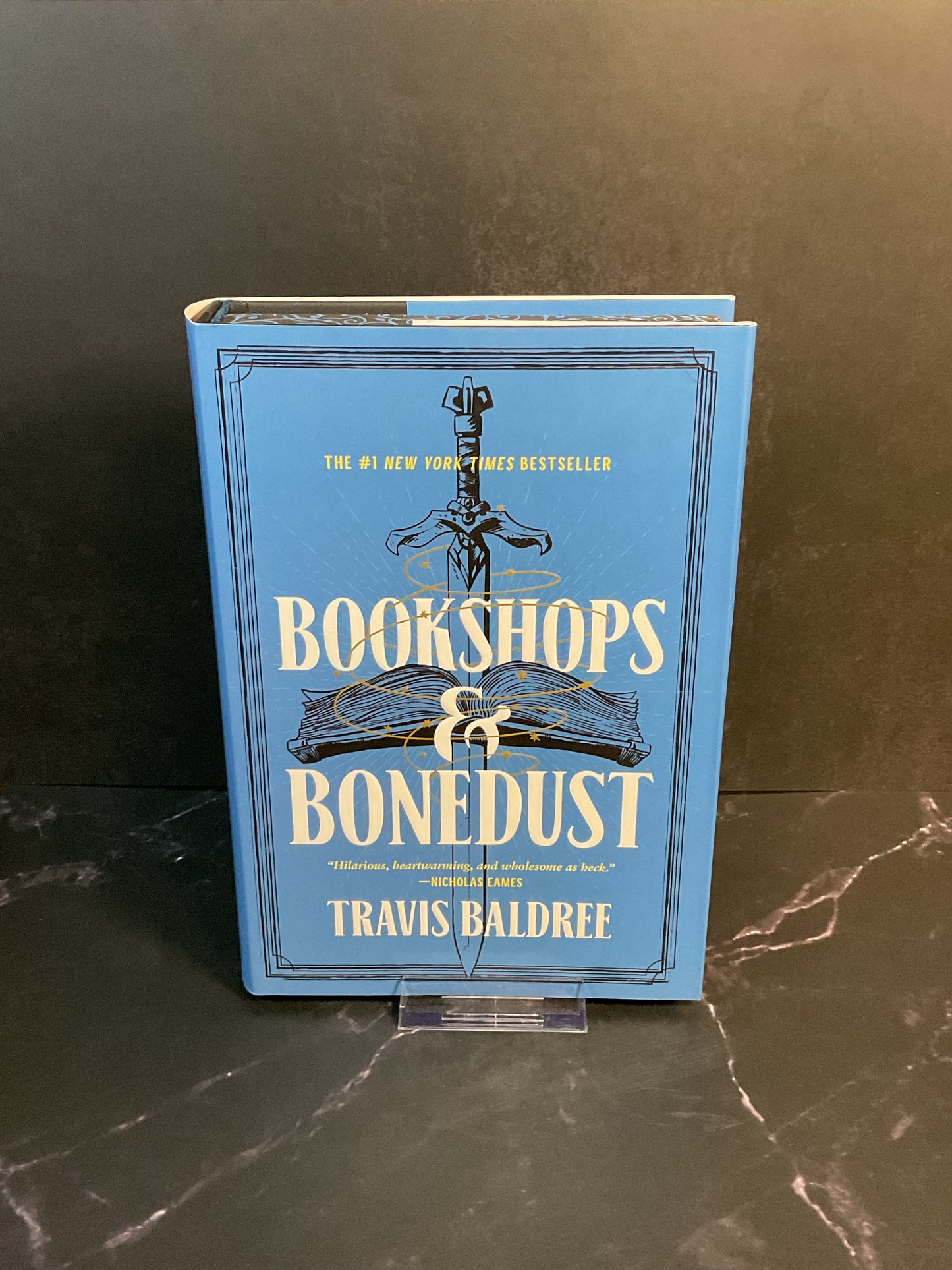Bookshops & Bonedust sprayed edge